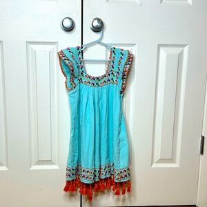 Mer St Barth Girls Dress, size 6, worn 1x, dry cleaned.